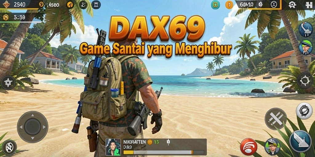 Tampilan gameplay <strong>DAX69</strong> yang menyenangkan dan interaktif.
