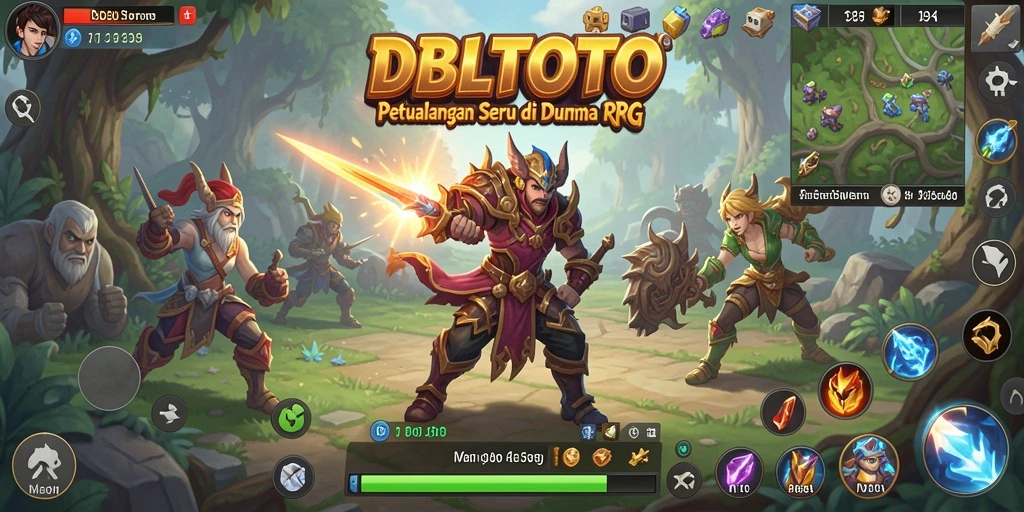 Tampilan gameplay seru dan menantang di DBLTOTO.