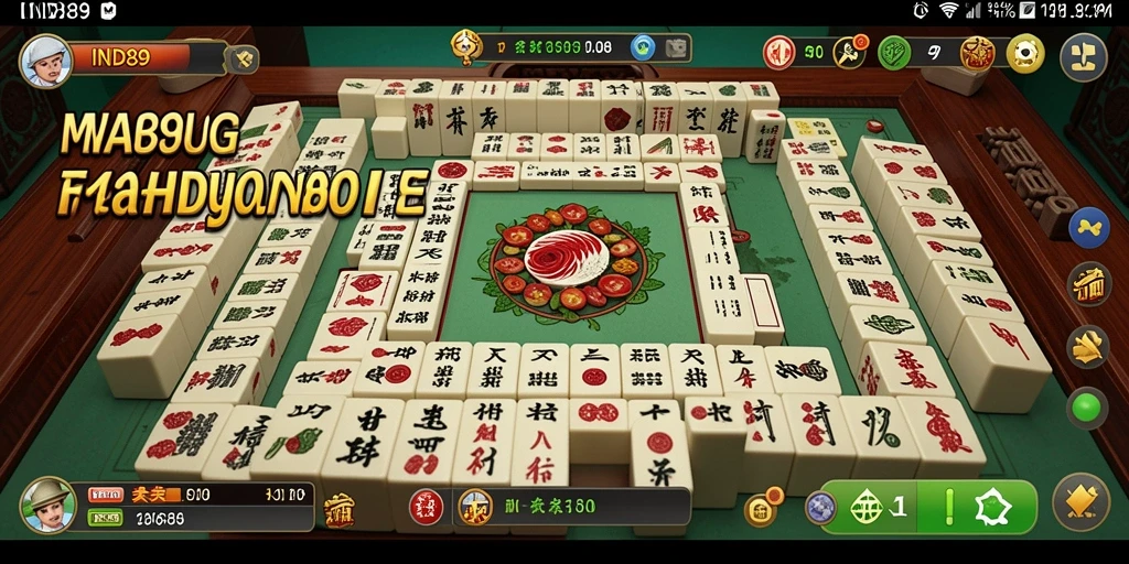 Gameplay Mahjong yang menarik dan penuh strategi.