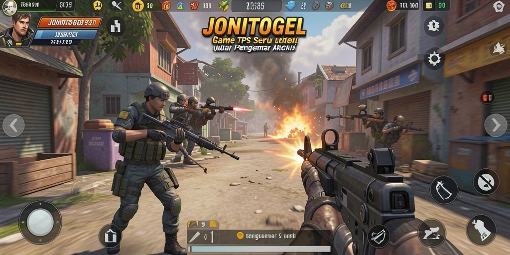 Tampilan gameplay JONITOGEL yang memukau dan mendebarkan.