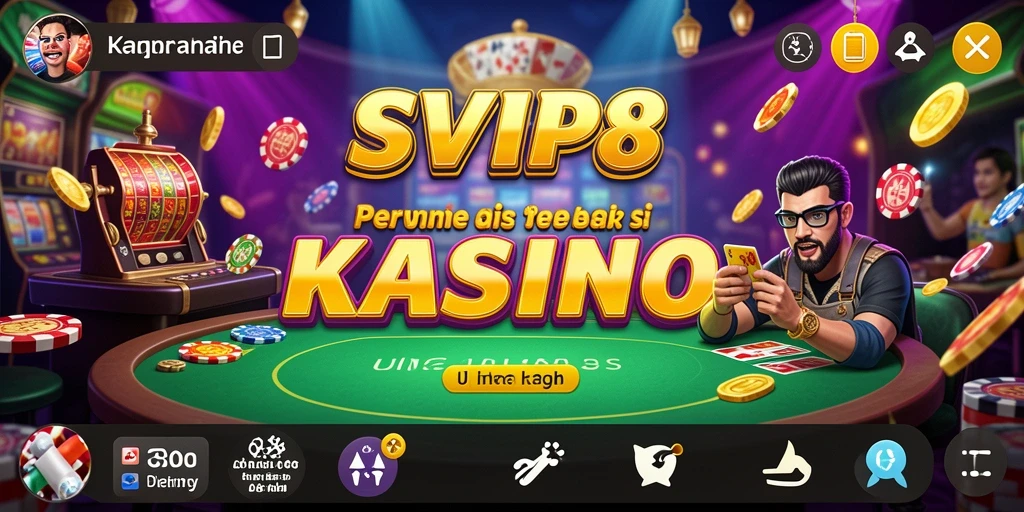 Tampilan gameplay seru dan menantang di SVIP8.